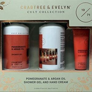 Pomegranate & argan oil shower gel and hand cream